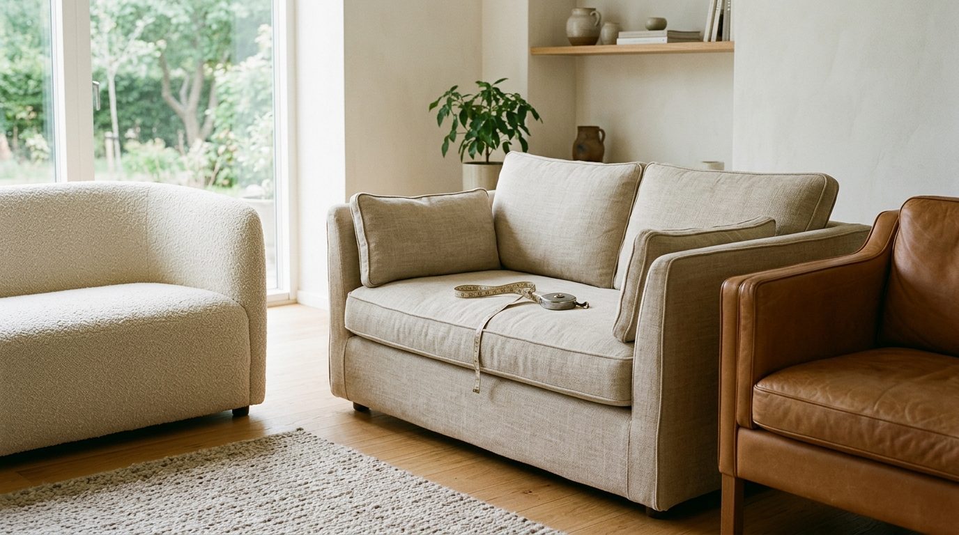 Illustrationsfoto til guiden: Rengør din stofsofa uden at ødelægge den